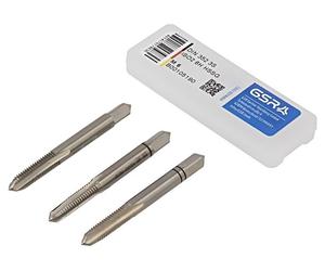 00105190 Tap-set M6 1 L: 56 mm Holder: square, hand 4.9 mm 3pcs. GSR GUSTAV S...