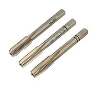 00105210 Tap-set M8 1.25 L: 63mm Holder: square, hand 4.9mm 3pcs. GSR GUSTAV ...