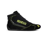 Sparco Unisex Slalom Boots 2022 Size 45 Black/Yellow Boat Shoe, Standard, 10.5 UK