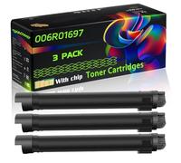 006R01697 Compatible for Xerox Toner Cartridges with Chip AltaLink C8030 C8030F C8030T C8035 Printers (3 Pack Black)