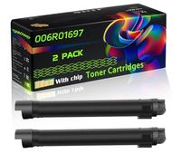 006R01697 Compatible for Xerox Toner Cartridges with Chip AltaLink C8030 C8030F C8030T C8035 Printers (2 Pack Black)