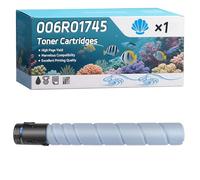 006R01745 Toner Cartridges Compatible for Xerox AltaLink C 8130 C 8135 C 8140 C 8145 C 8155 C 8170 Printers, High-Definition Printing Effect with Chip, 36000 Pages (1 Pack Cyan)