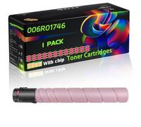 006R01746 Compatible for Xerox Toner Cartridges with Chip AltaLink C8130 C8135 C8145 C8245 C8155 C8170 C8235 C8255 Printers (1 Pack Magenta)