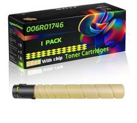 006R01746 Compatible for Xerox Toner Cartridges with Chip AltaLink C8130 C8135 C8145 C8245 C8155 C8170 C8235 C8255 Printers (1 Pack Yellow)