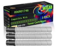 006R01746 Compatible for Xerox Toner Cartridges with Chip AltaLInk C8130 C8135 C8145 C8245 C8155 C8170 C8235 C8255 Printers (3 Pack Black)