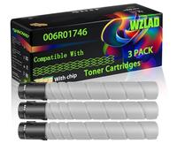 006R01746 Compatible for Xerox Toner Cartridges with Chip AltaLInk C8130 C8135 C8145 C8245 C8155 C8170 C8235 C8255 Printers (3 Pack Black)