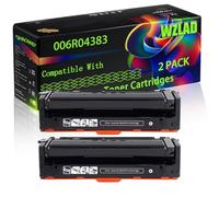 006R04383 006R04384 006R04385 006R04386 Compatible for Xerox Toner Cartridges with Chip C230 Printers (2 Pack Black)