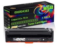006R04383 006R04384 006R04385 006R04386 Compatible for Xerox Toner Cartridges with Chip C230 Printers (1 Pack Black)