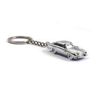 007 Bond Aston Martin DB5 Silver Metal Keychain NTTD edition with Gift Box