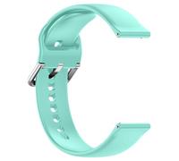 007 Watches for Men Premium Silicone Sports Sweat Proof Solid Color Watch Band with Convenient Adjustment and Wide Compatibility (Mint Green, One Size)