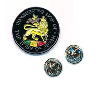 0077 The Lion of Judah Metal Pin Badge Brooch
