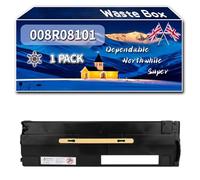 008R08101 Waste Box Compatible for Xerox AltaLink C8145 C8155 C8200 Series C8230 C8235 C8245 C8255 C8270 Printers, High-Definition Printing Effect with Chip, 100000 Pages (1 Pack Black)