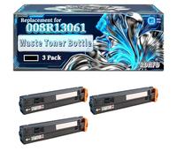 008R13061 Waste Toner Bottle Compatible for Xerox AltaLink C8030 C8035 C8045 C8055 C8070 WorkCentre EC7836 EC7856 Printers, With Chip Large Capacity 200000 Pages (3 Pack Black)