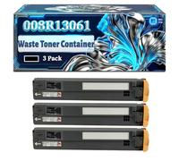 008R13061 Waste Toner Container Compatible for Xerox AltaLink C8045 C8045F C8055 C8055F C8070 C8070F Printers, With Chip Large Capacity 50000 Pages (3 Pack Black)