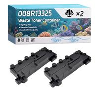 008R13325 Waste Toner Container Compatible for Xerox C310 C315 Printers, High-Definition Printing Effect with Chip, 35000 Pages (2-Pack Black)