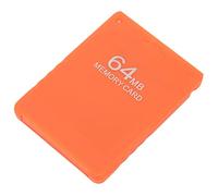 01 02 015 64MB memory card, efficient high-speed transmission ABS high-speed memory Supports FMCB1.966 for PS2 orange