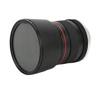 01 02 015 85mm F1.8 Portrait Lens, 28.3° Viewing Angle 9 Elements 7 Groups Manual Focus Medium Telephoto Portrait Lens 6 Blades with UV Lens Filter for 5D4 Camera