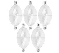 01 02 015 Floats Coarse Surface Controller, Sea Coarse Surface Controller Large Buoyancy High Recognition Bubble Floats for Fishing(Transparent white)