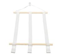 01 02 015 Hair Accessories Organizer, Wooden Rosette Holder Wall Mural Solid Durable Simple Rosette Clamp style 1