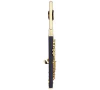 01 02 015 Half-size C Major Gold Flute with Padded Box