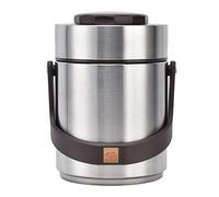 01 02 015 Isothermal lunch boxes, 1500ml healthy thermal lunch box in stainless steel that reduces heat loss for