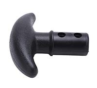01 02 015 Kayak Canoe T Paddle Handle, T Shaped Handle Lightweight Convenient PVC Easy To Install for SUP(black)