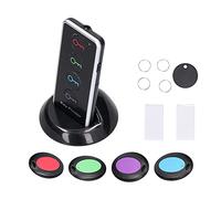 01 02 015 Key, Simple Item Locator Wireless Remote Control Handheld Key Finder Locator Battery Powered with 4 Receivers for Home for Industry