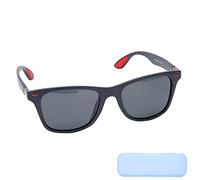 01 02 015 Polarized Sunglasses, Firm Hinge Compact Stylish Sunglasses for Elderly for Men for Beach Party for Outdoor Activities