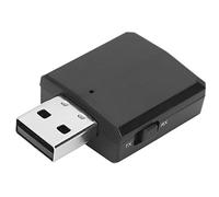 01 02 015 USB Wireless Audio Transceiver, ZF-169 PLUS Model Wireless Audio Transceiver 3.5mm Interfance Lightweight for Laptops