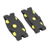 01 02 015 Walk Traction Cleats, 5 Teeth Flexible 1 Pair High Elastic Universal Ice Shoe Grips for Outdoor
