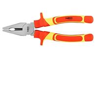 01-222 Pliers Insulated, Universal 200mm Chrome Vanadium Steel NEO TOOLS