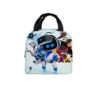 (01) 3D New Universe Robot Astro Bot Handbag Insulated Bag Cooler Bag Foil Large Capacity Lunch Bag