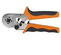 Stahlkaiser Ratcheting Square Ferrule Crimping Pliers Neo 01-507 0.25-6.0 mm² Soft Grip