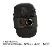 (01 Black) SILCA MATTONE | Bike Bag plus BOA Closure System | Full Waterproof YKK