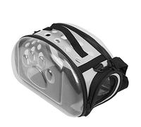 01 Cat Shoulder Carrier, Pet Carrier Durable Transparent Ventilation for Dog for Cat(grey, S)