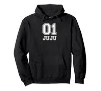 01 Juju Number 1 One Funny #1 Grandma Pullover Hoodie