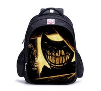 (01, Large-32*17*42CM) Bendy And The Ink Machine School Bag Travel Backpack Kids Gift