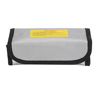 01 Lithium Battery Safe Bag, Fire Retardant LiPo Battery Bag Fireproof Materials Highly Explosion-Proof Safety for Various Aircraft Batteries for Outdoor