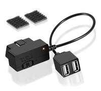 010-12530-23 Constant Vehicle Power Cable for Garmin Dash Cam 46, 47, 56, 57, 66W, 67W, Live, Mini, Mini 2, Tandem, Connect to Vehicle's OBD-II Port for Power Even When Parked and Turned Off