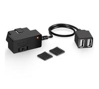 010-12530-23 for Garmin Dash Cam Constant Power Cable,OBD-II Constant Power Cable Compatible with Garmin Dash Cam 46 47 56 57 66W 67W Mini Mini 2 Tandem - Dual USB, 24/7 Parking Mode, Plug & Play