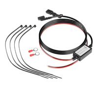 010-12953-03 Motorcycle Power Cable, fit for Garmin Tread and zūmo XT Navigators, 10-30V DC Direct Power Wiring Harness for Motorcycle ATV UTV, w/Crimp Style Ring Terminal and Cable Tie