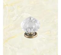 010 Decorative Bedside Table Handle Drawer Transparent Crystal Acrylic Single Hole Pull Crystal Handle Send Screws(1)