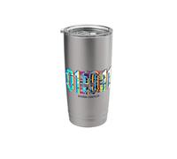 011011 System Compiled Binary Glitch Art Stainless Steel Insulated Tumbler