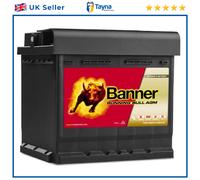 012 AGM Banner Running Bull Leakproof Car Battery (55001)