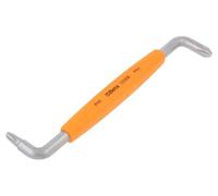 012380203 Screwdriver double sided, curved Phillips PH3,PH4 140mm BETA