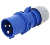013-6 Connector: For AC Power Supply Male Plug 16A PCE