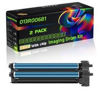 013R00681 Compatible for Xerox Imaging Drum Kit with Chip AltaLink C8130 C8135 C8145 C8155 Printers (2 Pack Black)