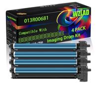 013R00681 Compatible for Xerox Imaging Drum Kit with Chip AltaLInk C8130 C8135 C8145 C8155 Printers (4 Pack Black)