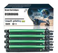 013R00686 Drum Cartridges Compatible with Xerox AltaLink B8145 B8155 B8170 Printers, Replacement Parts Contains Chip and Clear Printing/213(4 Pack Black)