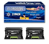 013R00702 Imaging Drum Unit Compatible for Xerox B410 VersaLink B410 DN B 410 Series B 415 Printers, High-Definition Printing Effect with Chip, 80000 Pages (2-Pack Black)